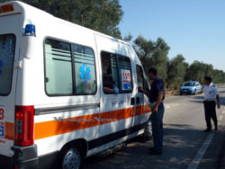 ambulanza vigili polizia