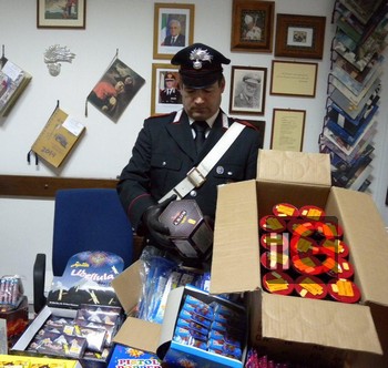 carabinieri petardi sequestrati a mesagne 3