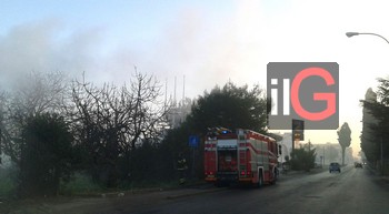 incendio abitazione rurale via marconi 2