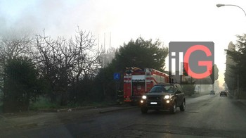 incendio abitazione rurale via marconi 4