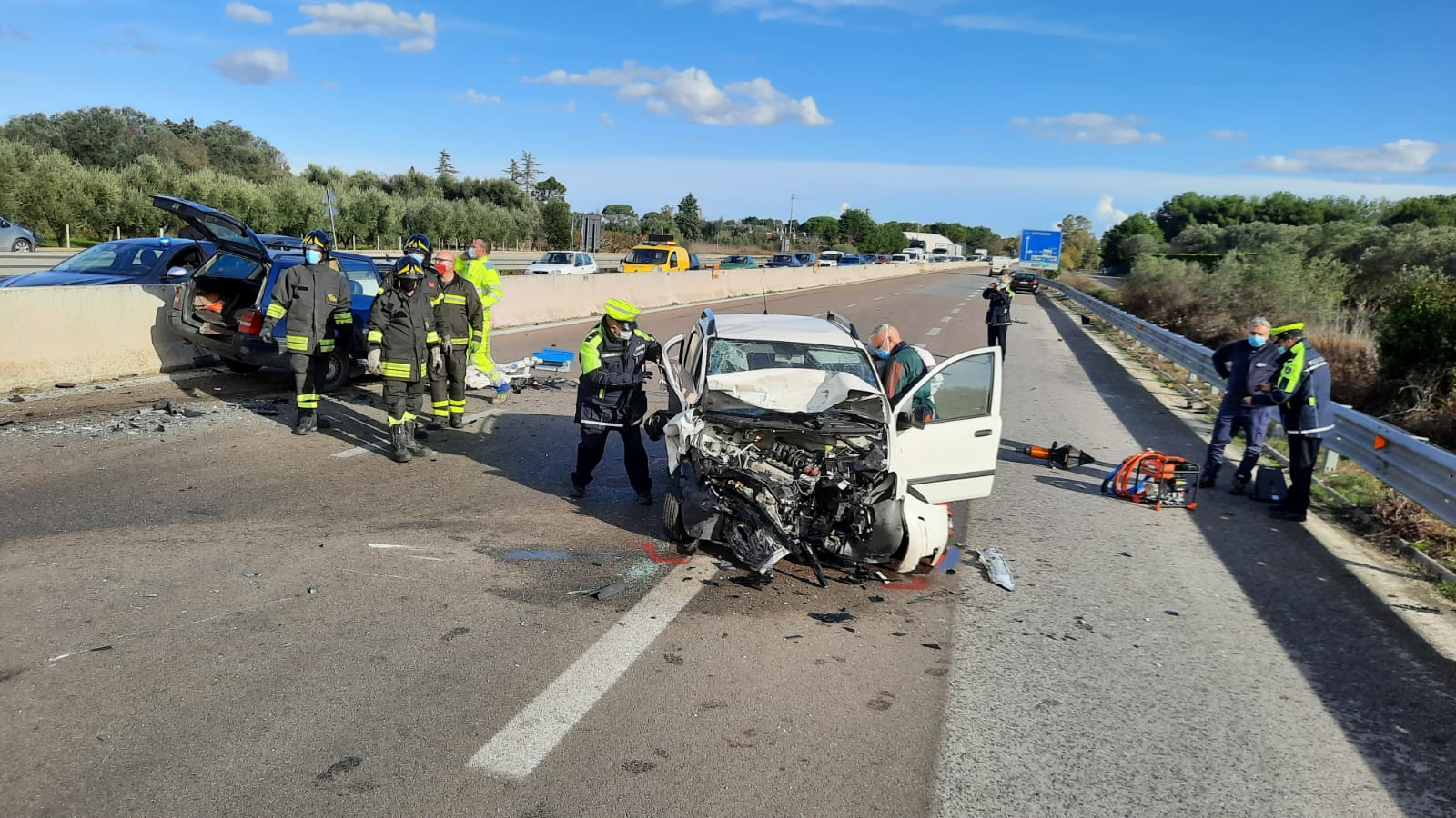 incidente stradale ss7 10 dicembre 2020 2