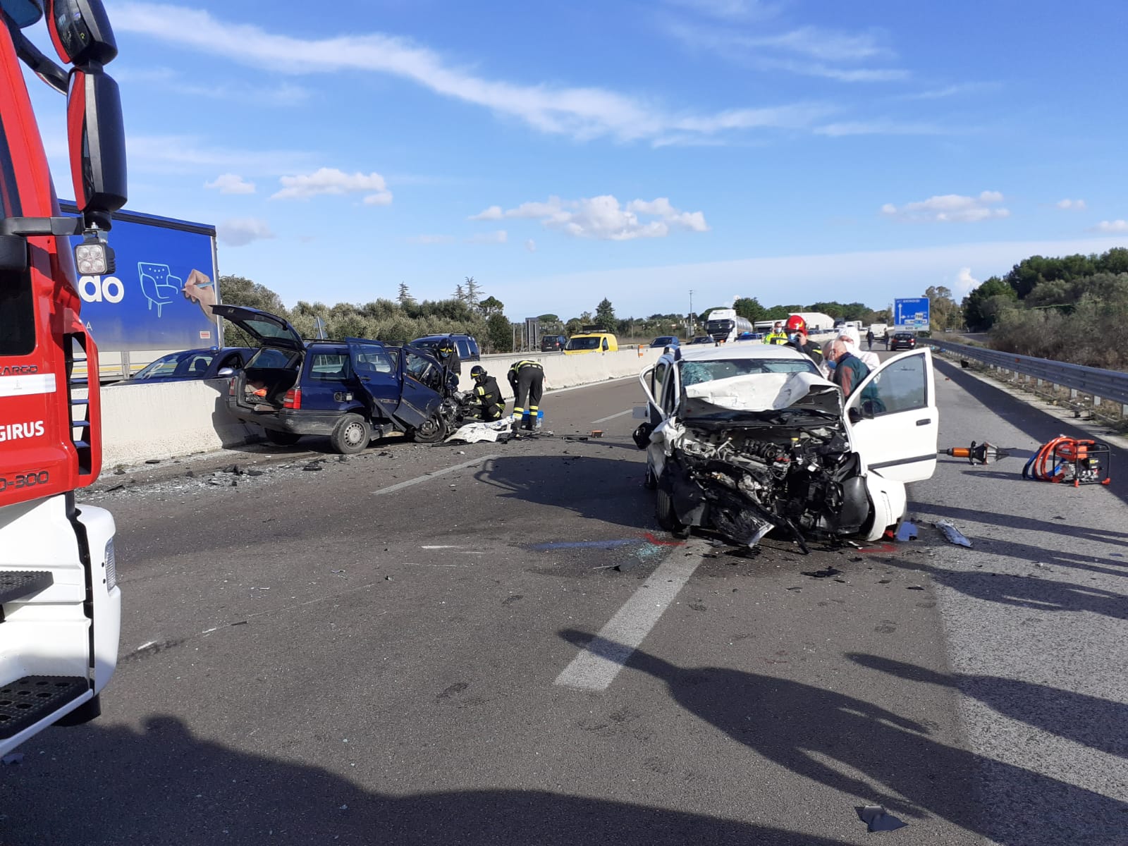 incidente stradale ss7 10 dicembre 2020 4