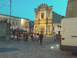 piazza orsini e manifestazione