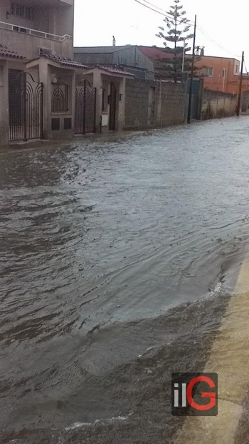 via san lorenzo piena dacqua