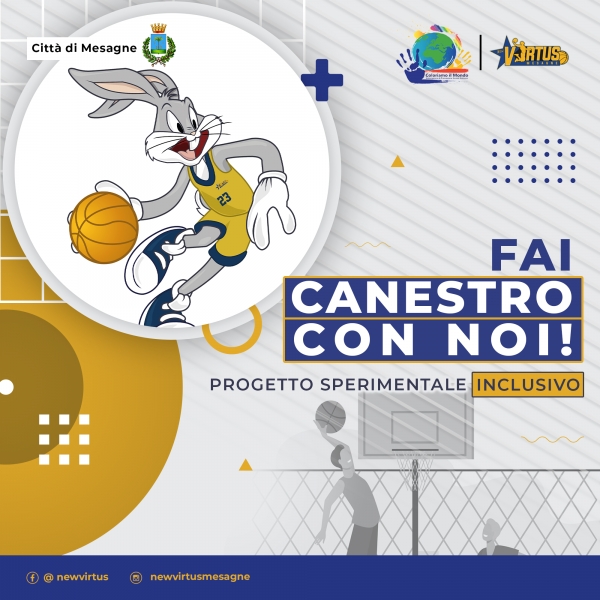 New Virtus Mesagne: &quot;Fai canestro con noi&quot;