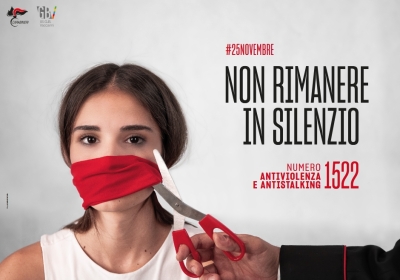 L’ARMA DEI CARABINIERI  CONTRO LA VIOLENZA SULLE DONNE