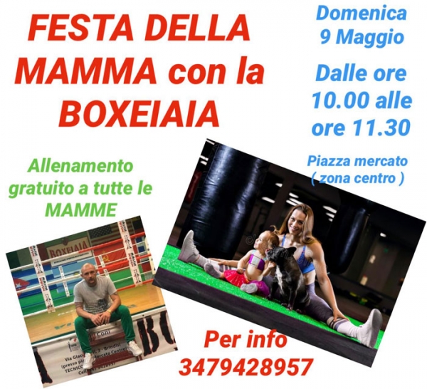 Festa della Mamma: a Brindisi lezione gratuita di pugilato