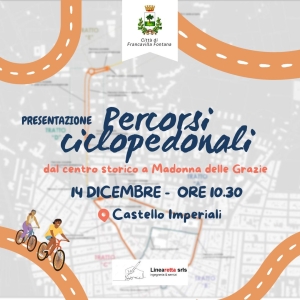 Presentazione del progetto dei percorsi ciclopedonali