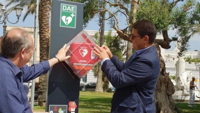 Sabato cerimonia di consegna di un defibrillatore al quartiere Casale