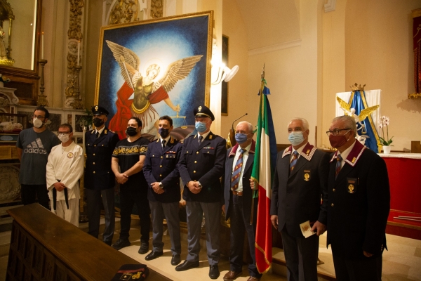 I festeggiamenti nella Basilica del Carmine