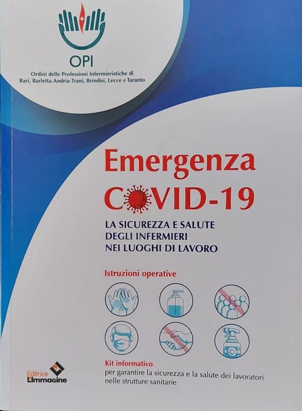 L’Ordine degli infermieri di Brindisi presenta il libro di salute e sicurezza sul lavoro in era covid