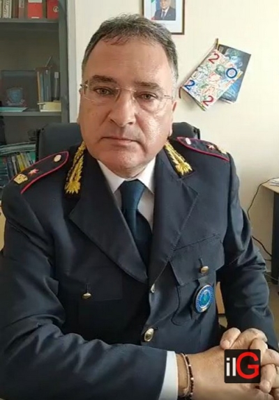 Gli auguri del comandante Nigro ai Mesagnesi