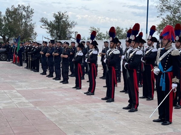 Brindisi, 5 giugno 2023. Celebrazione del 209° annuale di fondazione dell’Arma dei Carabinieri