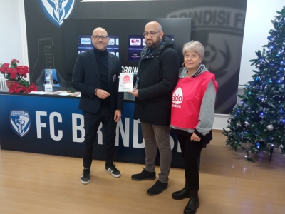 Aido Brindisi e Brindisi Football Club insieme per la sensibilizzazione sulla donazione Organi