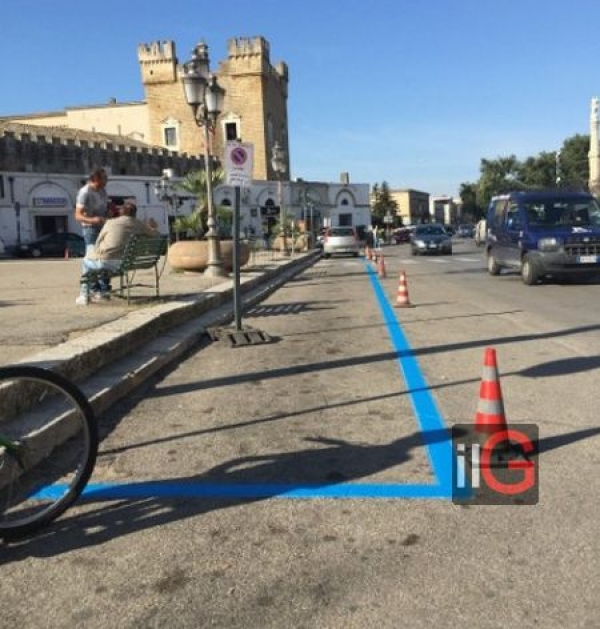 Mesagne. Altri 50 stalli blu, la gente insorge