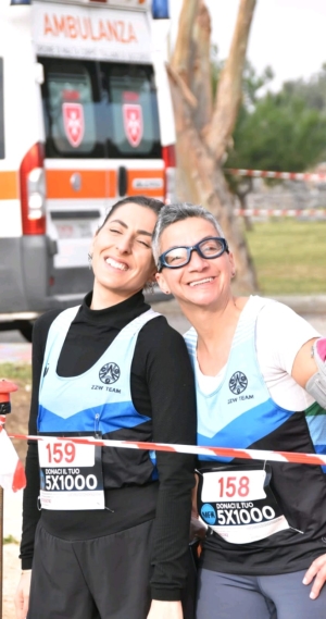 Maratoneti mesagnesi a Roma