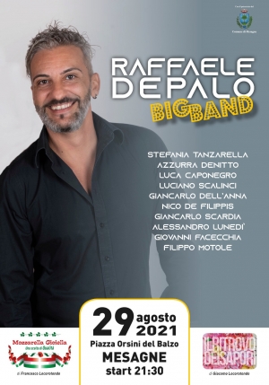 Domenica a Mesagne Raffaele Depalo e la sua band