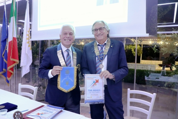 Rotary Club di Brindisi VALESIO: Visita del Governatore Pasquale PIGNATARO