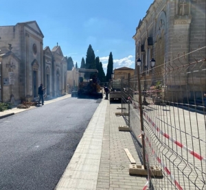 Costruzione di nuovi loculi cimiteriali e il punto sui lavori pubblici in Città