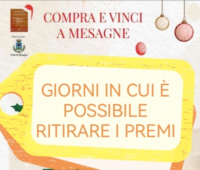 Concorso &quot;Compra e Vinci a Mesagne&quot;, prosegue la consegna dei buoni spesa ai vincitori