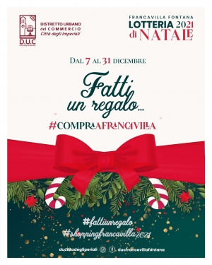 Fatti un regalo… #compra a Francavilla, torna l’iniziativa che incentiva lo shopping nei negozi cittadini