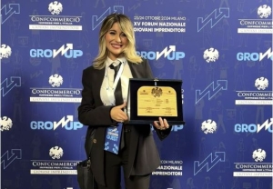 L&#039;azienda WOO, di Giulia Petronella, di Mesagne, vince il Premio Nazionale Alessandro Ambrosi &quot;Giovani Imprese al Sud a Impatto Sociale&quot;