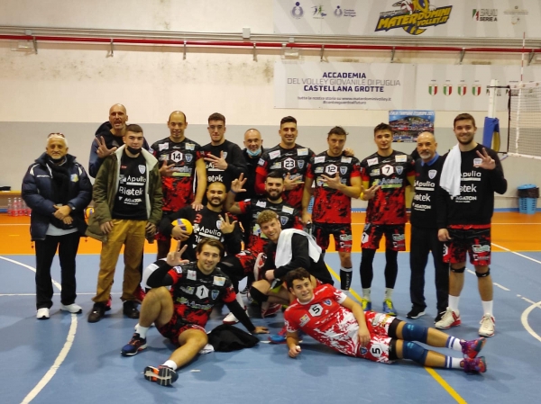 Settima vittoria consecutiva per L&#039;Apulia Diagnostic Volley Annunziata