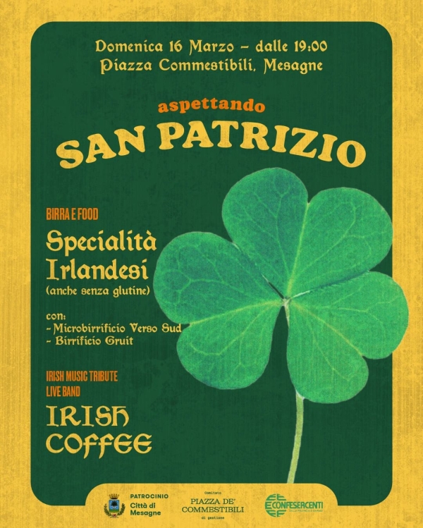 A Mesagne la festa di San Patrizio