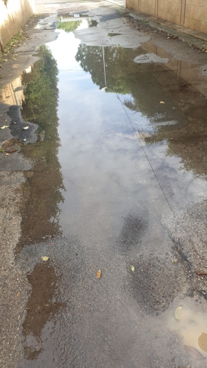 Mesagne. Zona Manfredonia e le strade pantano