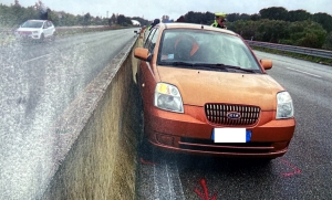 Mesagne. Incidente stradale, ferita mamma e due piccoli