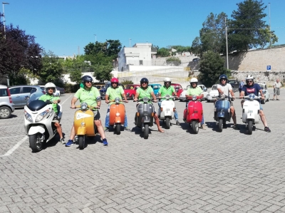 Domenica 20 novembre il Vespa Club di San Vito dei Normanni in visita al Castello di Terra di Brindisi