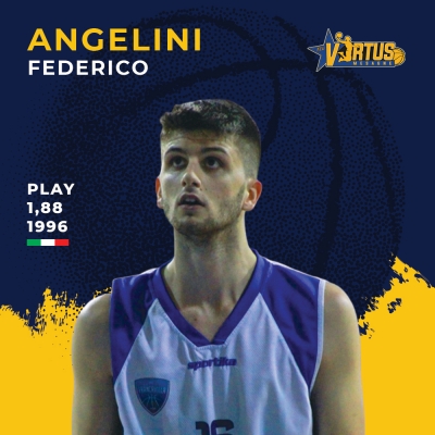 Federico Angelini firma con la New Virtus Mesagne