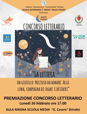 PREMIAZIONE DEL CONCORSO LETTERARIO &quot;LA LETTERA...&quot;