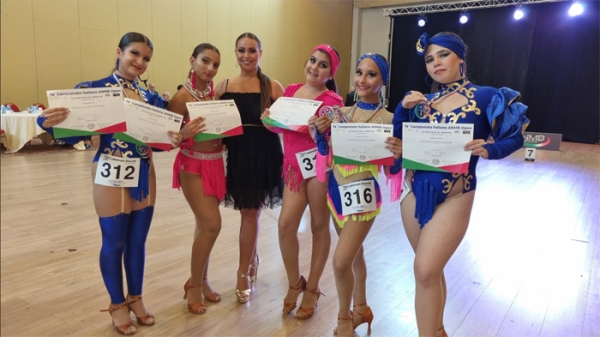 Tre titoli italiani per ASD Studio Dance Brindisi ai Campionati Italiani ANMB di Roma