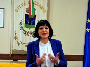 La presidente di Apulia film commissione, Simonetta Dellomonaco