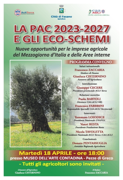 Agricoltura: la PAC 2023-2027 e gli Eco-Schemi