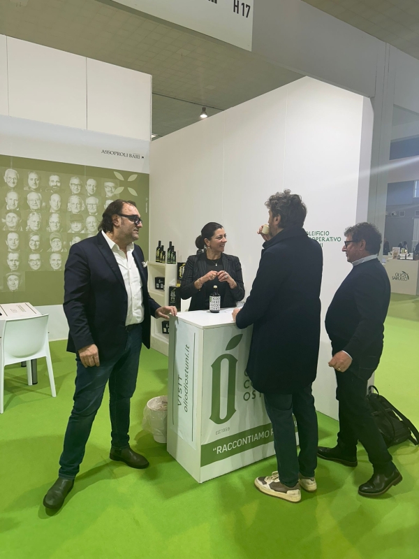 L’Oleificio Cooperativo di Ostuni protagonista a Evolio Expo di Bari