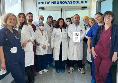 Ictus: alla Stroke Unit del Perrino di Brindisi il premio ESO Angels Award Gold