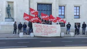 Cobas:  corteo e incontro a Bari per Dcm