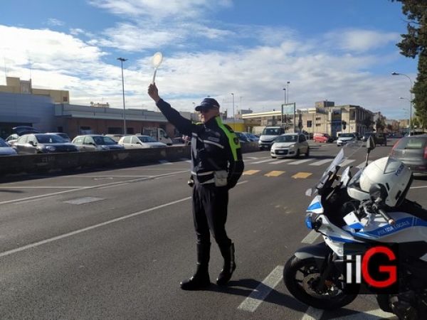 Polizia locale in servizio prevenzione reati