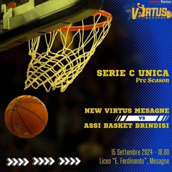 La New Virtus Mesagne oggi affronta l&#039;Assi basket Brindisi