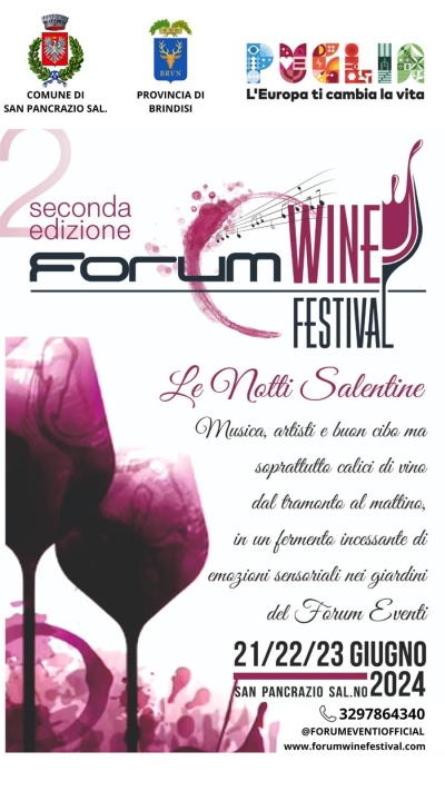 Forum Wine Festival - San Pancrazio Salentino - Forum Eventi