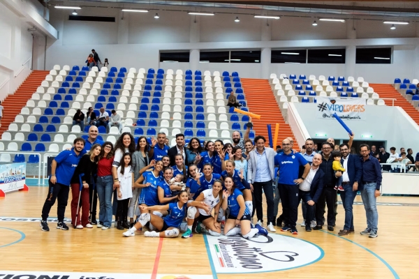 La Volley Vipostore Francavilla inaugura il campo di casa con un secco 3 a 0