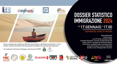 Il 17 gennaio presentazione a Mesagne del “Dossier Statistico Immigrazione 2024”