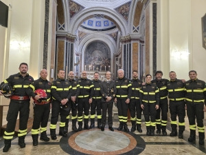 Oggi i vigili del fuoco hanno festeggiato Santa Barbara. Ma i vigili li hanno multati