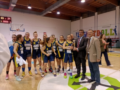 Basket donne: POL. BOZZANO E GALAXY DIVENTANO UNA COSA SOLA