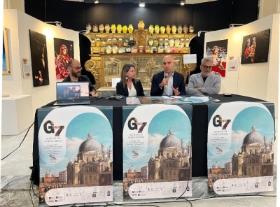 La mostra «G7: Sette secoli di arte italiana» presentata ai media