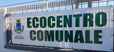 Ecocentro comunale di Mesagne: chiusura al pubblico da giovedì 28 ottobre a domenica 31 ottobre