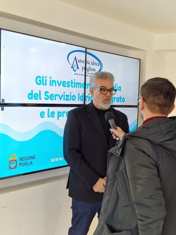 Pd.  “Autorità Idrica Pugliese conferma indirizzi scorsa amministrazione per investimenti su costa e contrade”