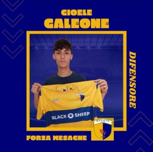 GIOELE GALEONE È UN NUOVO GIOCATORE DEL MESAGNE CALCIO